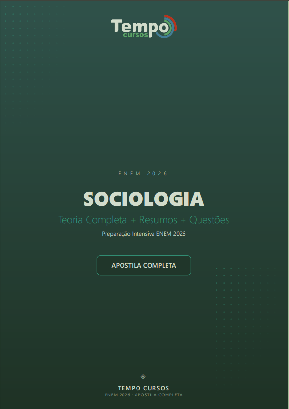 Apostila de Sociologia ENEM 2026